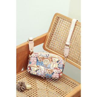 Henneybear-H1171 ลาย Vincent  กระเป๋าสะพายข้าง กระเป๋าพาดลำต…