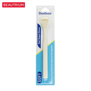 DENTICON Tongue Cleaner Dual อุปกรณ์ทำความสะอาดลิ้น 1pcs
