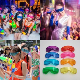 แว่นตานิรภัย แว่นตากันฝุ่น แว่นกันน้ำ ใส่เล่นสงกรานต์ เลนส์ส…
