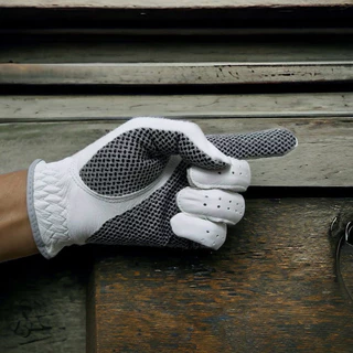 ถุงมือกอล์ฟ TaylorMade หนังแท้ นุ่ม// Genuine Cabbreta leather Golf Glove