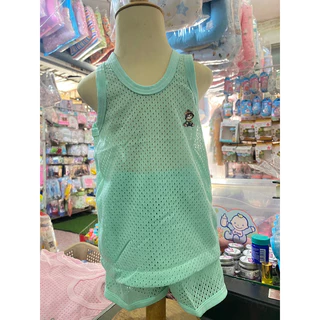 เสื้อกล้ามเด็กเสื้อกล้ามรู คละสี ฟรีไซส์ เหมาะสำหรับน้องอายุ 3-24 เดือน (สีจะเปลี่ยนไปตามรอบการผลิต)