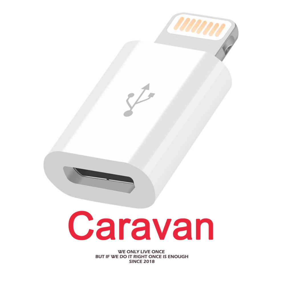 Caravan Crew ไอโฟน to Micro รองรับการโอนถ่ายข้อมูลและฟังก์ชัน OTG for ไอโฟน