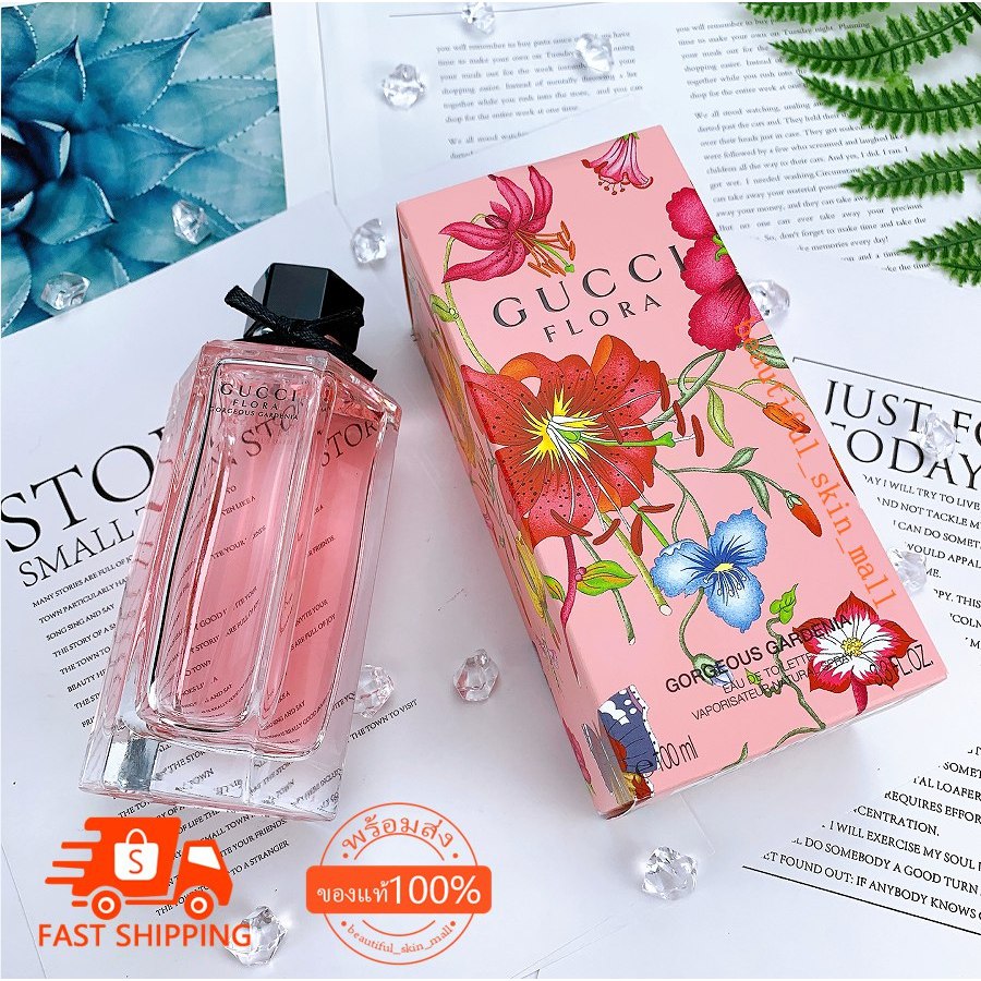 Gucci Flora Gorgeous Gardenia for Women EDT 100ml Gucci น้ำหอมกุชชี่