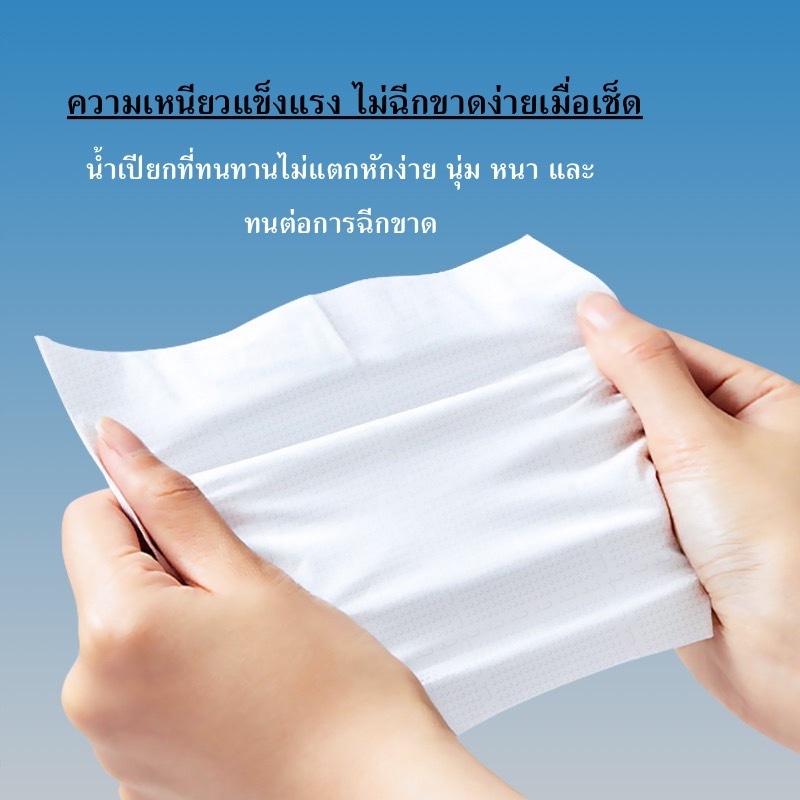 YH (ยกลัง 4 ห่อ) ทิชชู่แบบดึงแขวนได้ ทิชชู่หิ้วแขวนผนัง หนา 4 ชั้น แถมตะขอให้ 2 อัน 1150 แผ่น ขนาดใหญ่ ราคา ถูกที่สุด ดีลบีเคเค แกลเลอรีภาพที่ 3