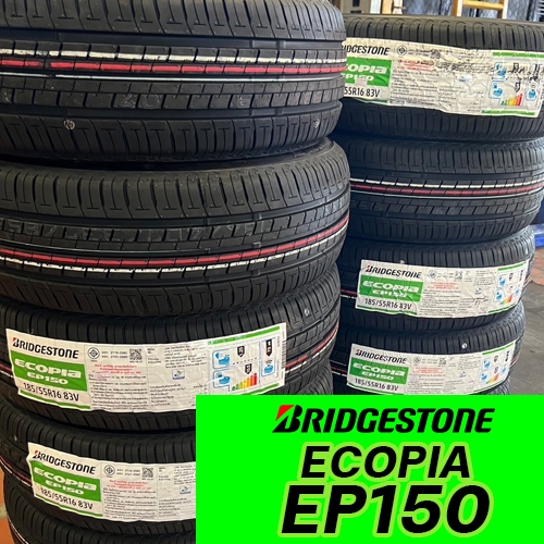 185/60R15 ยางรถยนต์ BRIDGESTONE รุ่น ECOPIA EP150 ประหยัดน้ำมันนุ่มเงียบ แถมจุ๊บลม-1เส้น (ปี2026) ราคา ถูกที่สุด ดีลบีเคเค แกลเลอรีภาพที่ 4