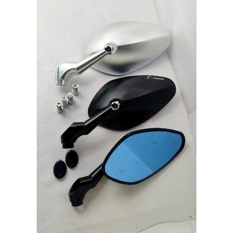 กระจกใบไม้ Rizoma RZM ขาย่อ งาน CNC