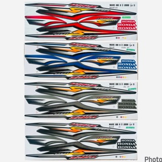 (เคลือบเงาแท้) สติกเกอร์ สติ๊กเกอร์ Wave 100S(05) เวฟ 100S(0…