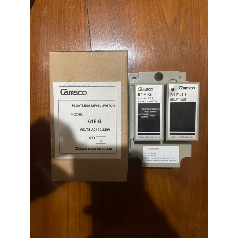 Floatless Level Switch รุ่น 61F-G+Relay Unit61F-11 “Camsco”