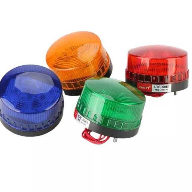 ไฟสัญญาณกระพริบไฟเตือน LED ไฟ LED ความปลอดภัยไฟกระพริบ  12v24V220V LED LTE-5061