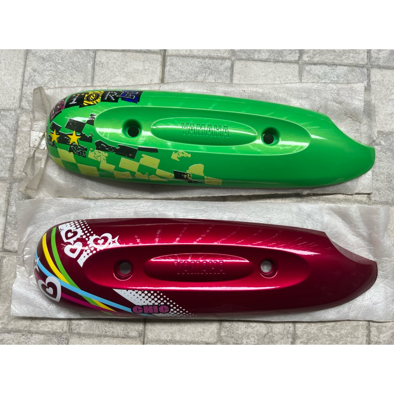 ฝาครอบท่อ กันร้อน Yamaha  Fiore อะไหล่ตกแต่ง Yamaha แท้100%