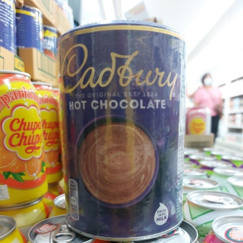 Cadbury เครื่องดื่มช็อกโกแลตผง hot chocolate 500 g.exp 17/07/2027