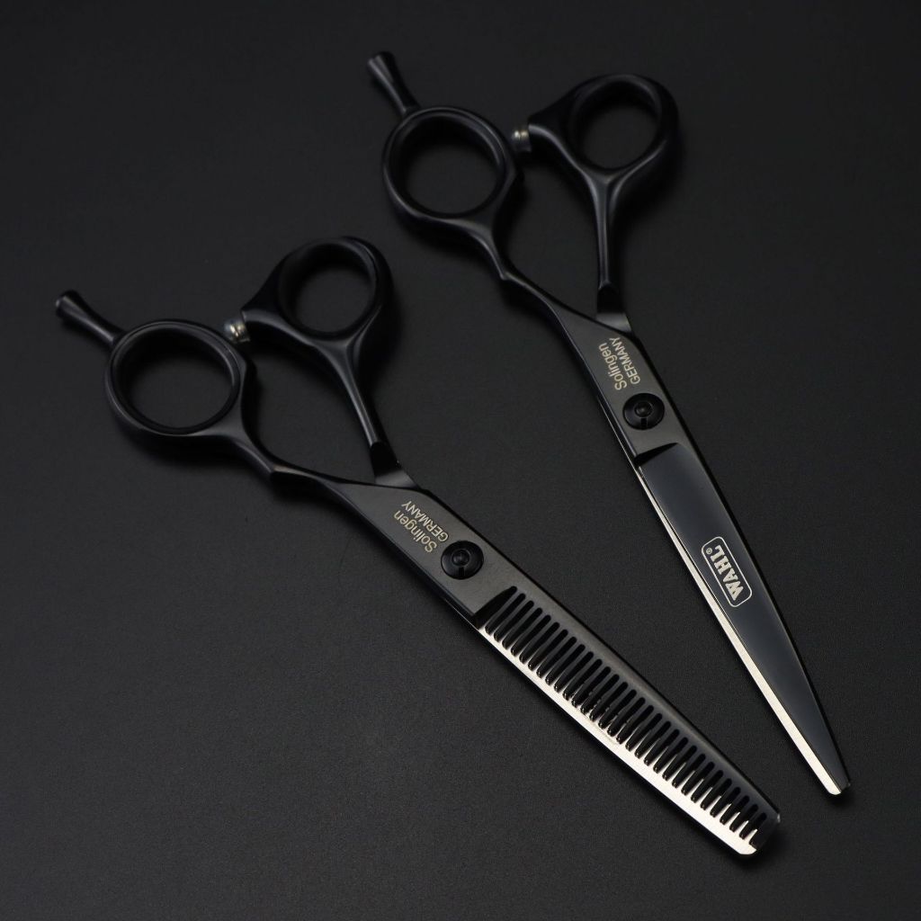 กรรไกรตัดผม WAHL ขนาด 6นิ้ว แบบขาตรง มือขวา