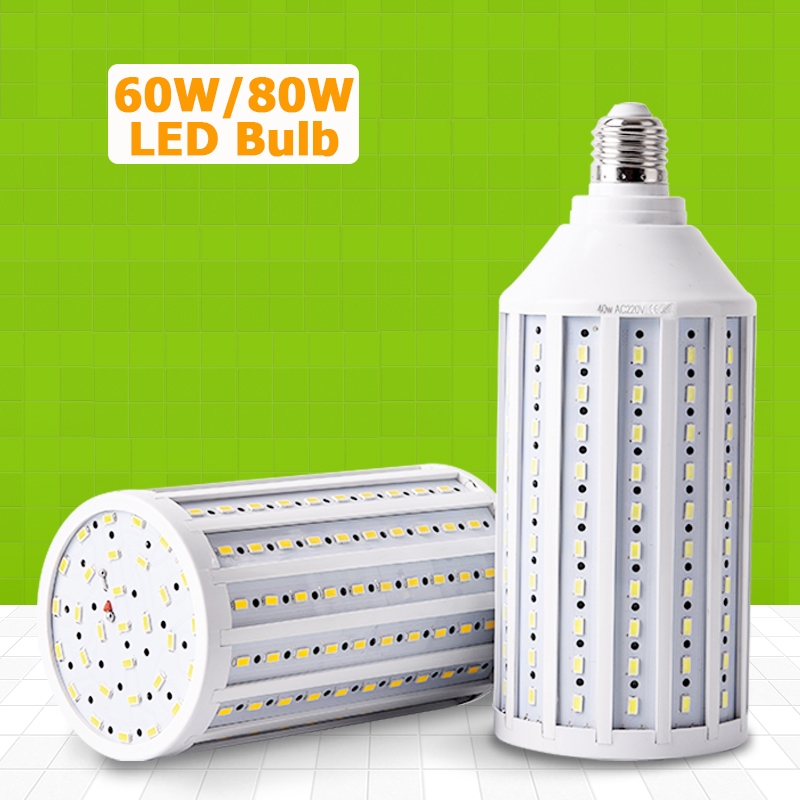 60W/80W LED Lamp Lighting E27 Corn Bulbs High Brightness For Photography Photo Studio