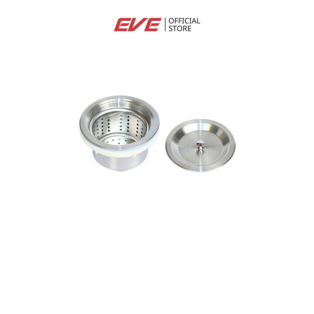 EVE สะดืออ่างซิงค์ล้างจานชนิดถ้วย 3.5 นิ้ว (110 มม.) ชนิดไม่มีน้ำล้น