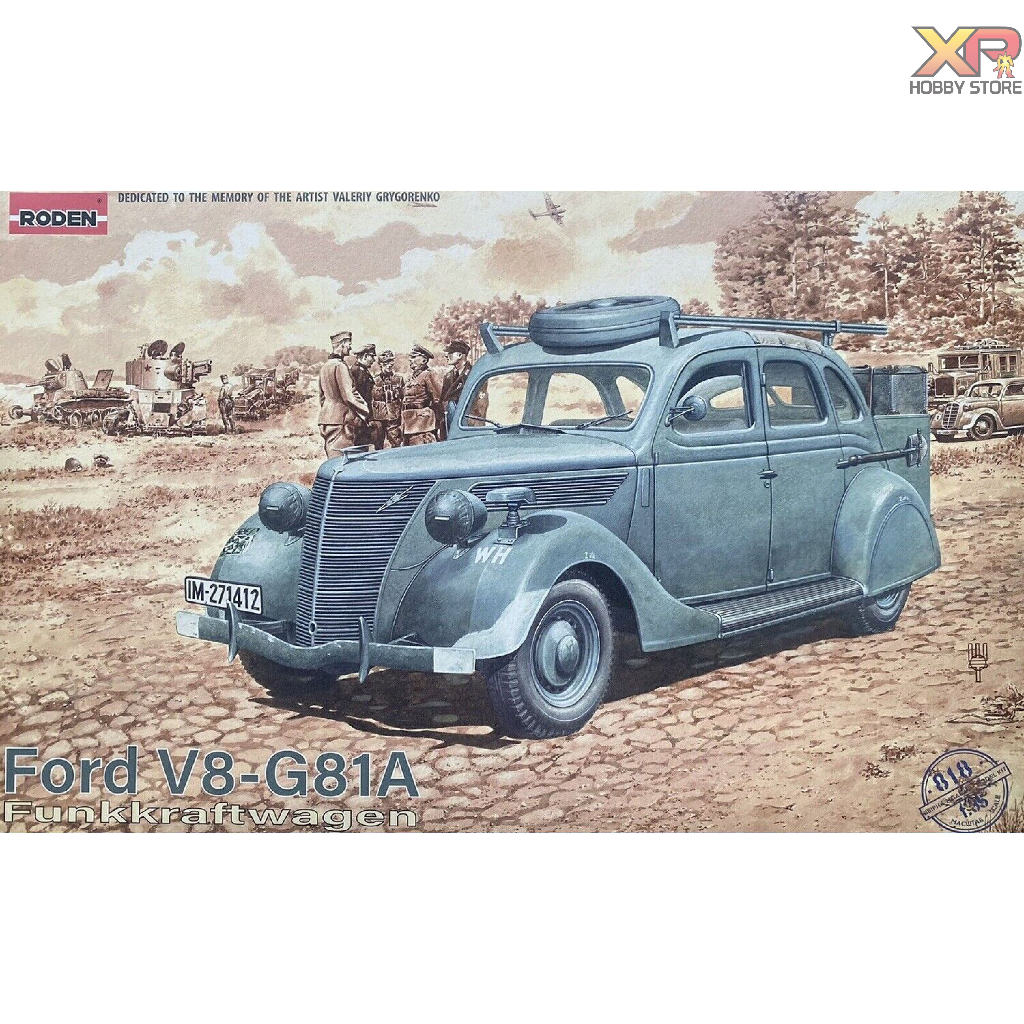 [Roden Model] 1/35: FORD V8 G81A (818)