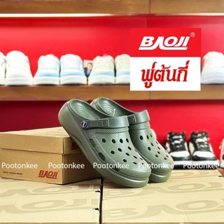 Baoji BJW BO41-807 รองเท้าบาโอจิ รองเท้าแตะผู้ชาย ไซส์ 41-45 ของแท้ สินค้าพร้อมส่ง