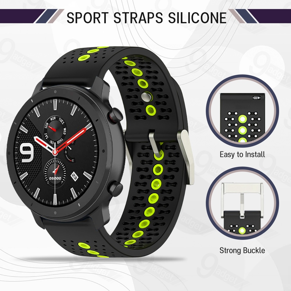 9Gadget - สายนาฬิกา 22 มม. Suunto Race / Race S / Vertical / 5 Peak / 9 Peak 9 Peak Pro สาย นาฬิกา 22 มิล Band Case 22mm