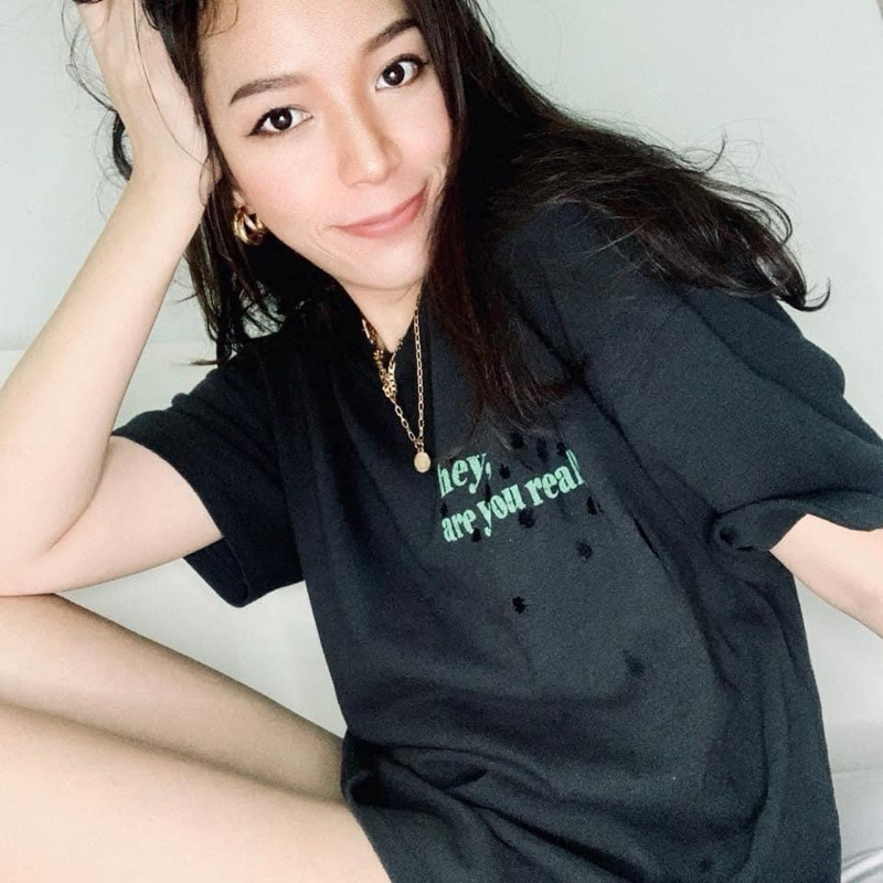 Zara#เสื้อยืดโอเวอร์ไซส์ Zara มือสอง ของแท้