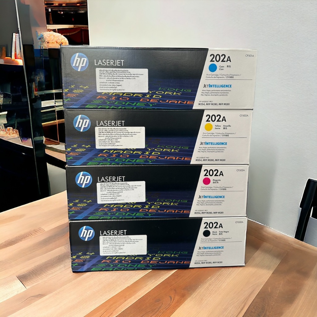 Toner Hp  202A BK C M Y HP CF500/501/502/503 ของแท้100% - รูปที่ 2