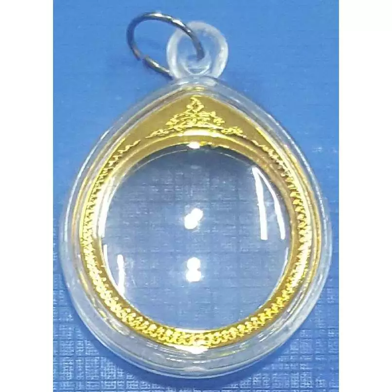 กรอบสำหรับใส่เหรียญครุฑ 1 บาท ปี 2517