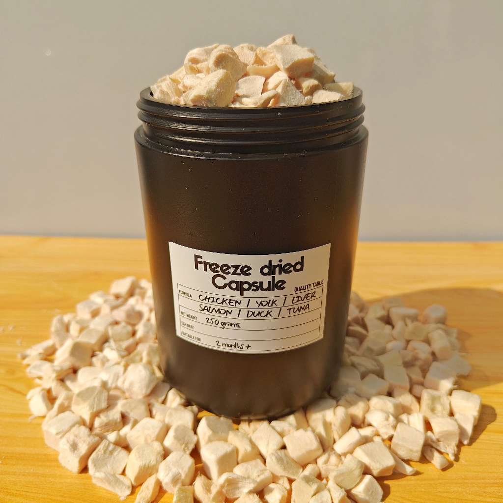 อกไก่ฟรีซดาย 250 กรัม เนื้อสัตว์ฟรีซดาย ขนมแมว อาหารแมว โปรตีนสูง ทำจากอกไก่แท้ เนื้อสัตว์เกรดคนทาน