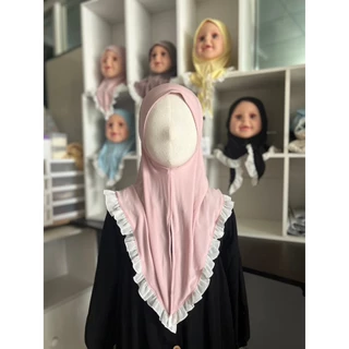 ฮิญาบเด็ก Kids hijab : รุ่น Geno ผ้าคลุมผมเด็ก ฮิญาบ