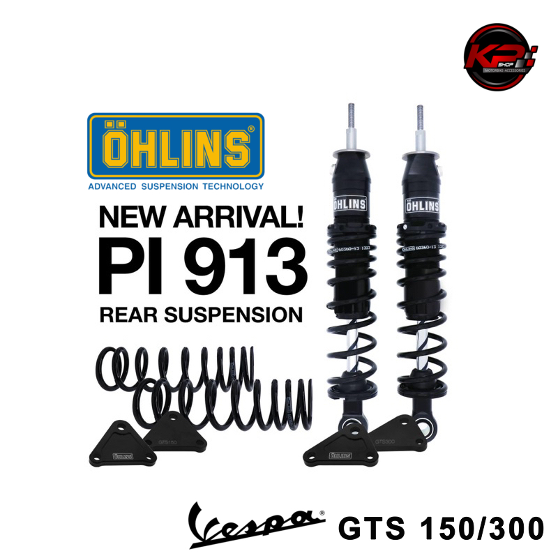 โช๊คหลัง OHLINS FOR VESPA GTS 150/300 (PI 913)