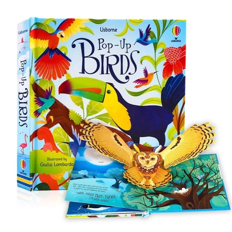 Pop-Up book บอร์ดบุ๊ค หนังสืออ่านภาษาอังกฤษสำหรับเด็ก ภาพเด้ง นิทานอ่านก่อนนอน นิทานภาพ 3 มิติ 3D​ thumbnail 4