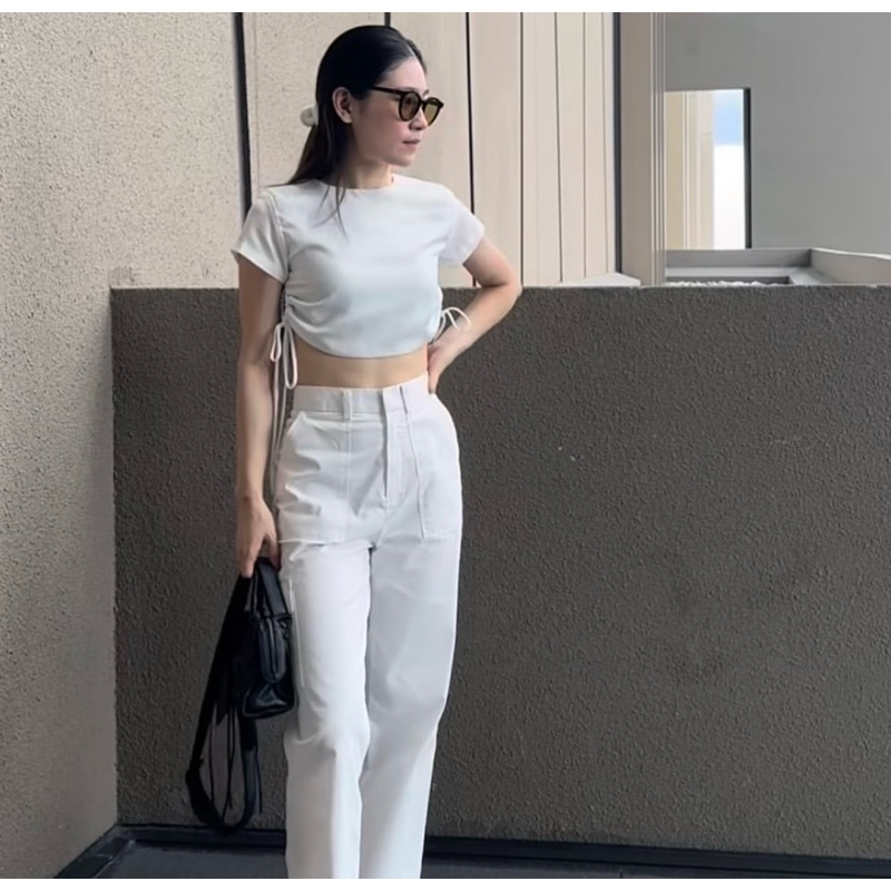 faminous relaxed crop size M (use once) shop1490