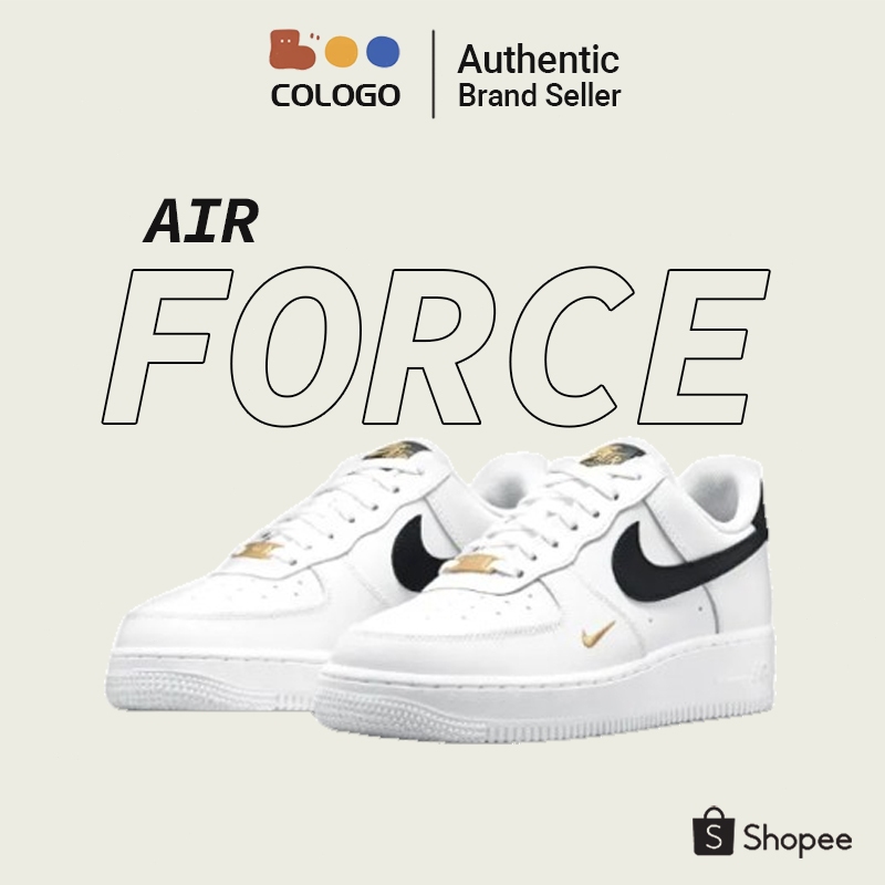 Nike Air Force 1 Low '07 Essential CZ0270-102 air force รองเท้าผ้าใบ White/Black 💯