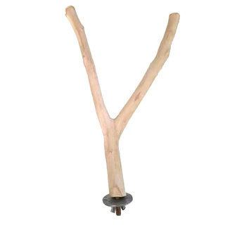 A-34 คอนไม้ คอนนก [แบบตัววายY] ความยาว20-23cm ความหนา 1.5cm