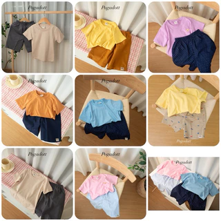 เสื้อยืดเด็ก ค้อตต้อนคอมพ์ POGADOTT mini Pastel 2-12 ปี ❤️มีสีใหม่❤️