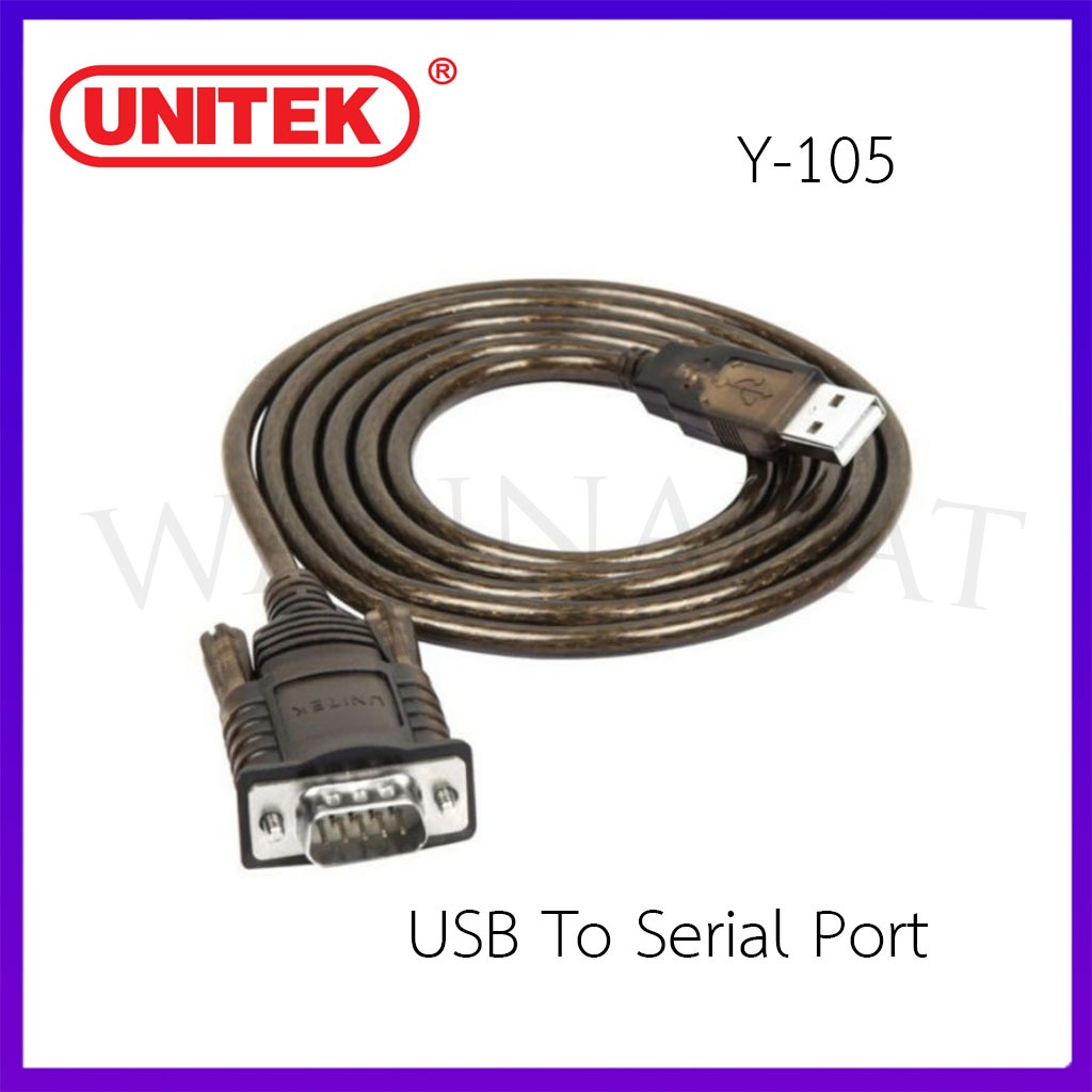 UNITEK USB To Serial Port (RS232) Unitek Y-105