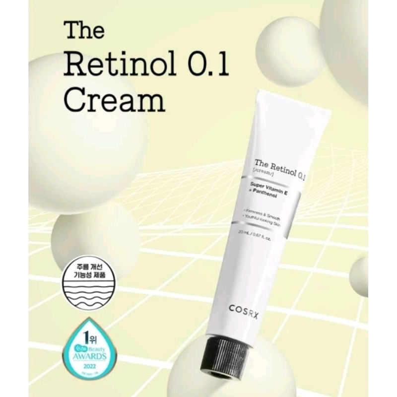 Cosrx The Retinol 0.5 Oil และ Cosrx The Retinol 0.1 Cream
