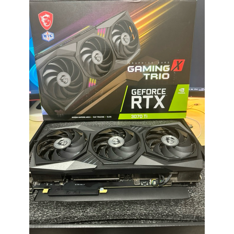 MSI  RTX™ GAMING X TRIO สินค้ามือ 2   [ 3070TI  กล่องครบ ประกัน JIB ถึง 02/12/2024 ]  /  [ 3060TI *** หมดประกัน]