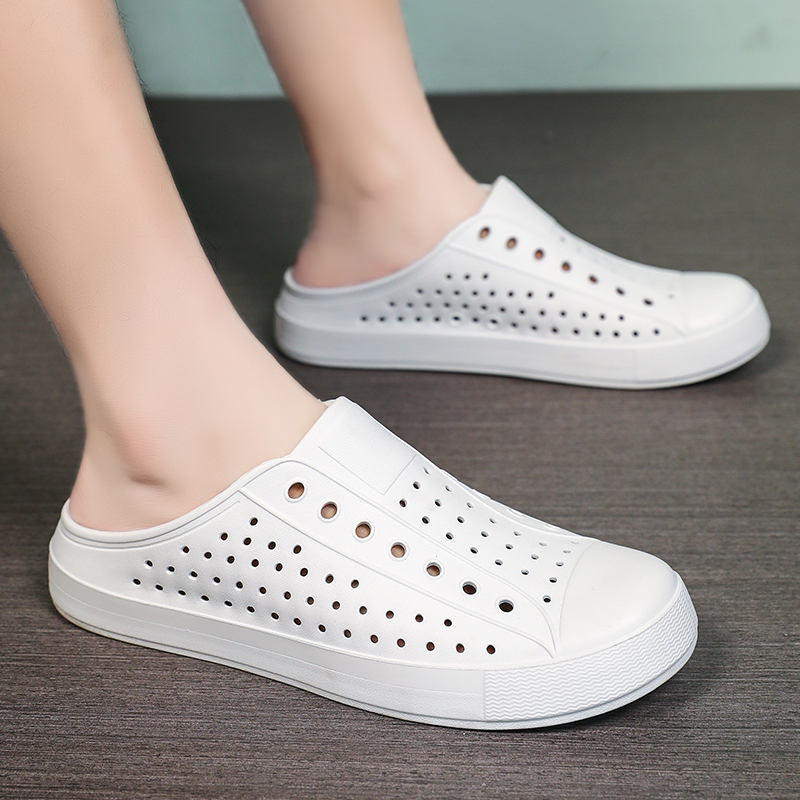 รองเท้าแตะ แบบสลิปออน EVA กันน้ำ สำหรับสําหรับผู้ชาย และผู้หญิง ไซซ์ 36-45 รองเท้าหัวโต จัดส่งจากประเทศไทย สินค้า