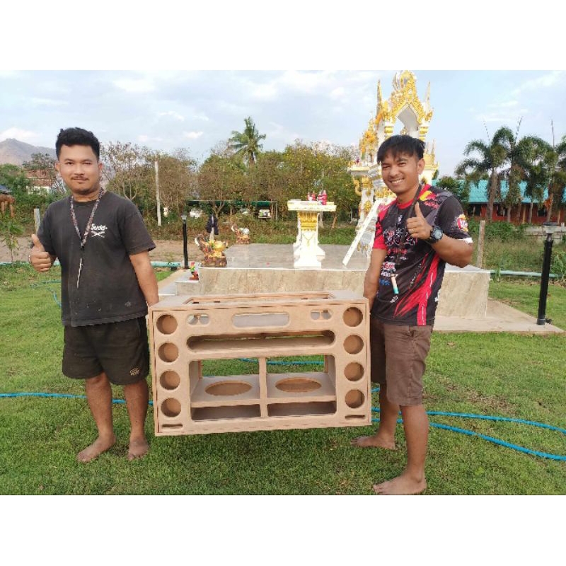 ลำโพง bluetooth DIY(งานดิบ) ดอก10"2ดอกคว่ำกลาง4"8ดอกแหลม2.25"4ดอกขนาดตู้ยาว 100ซม.กว้าง 41ซม สูง 59ซม ปริมาตรพอเหมาะ