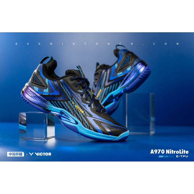 VICTOR รองเท้าแบดมินตันรุ่น A970 NITRO LITE (พร้อมส่ง)