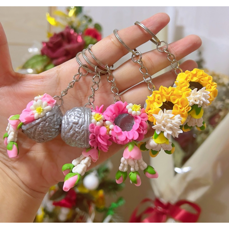 ตรีมสงกรานต์ พวงกุญแจ โมเดล กิ๊พ แม่เหล็ก ราคา/ชิ้น