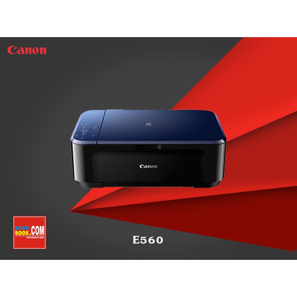 CANON PIXMA E560 : มัลติฟังก์ชันอิงค์เจ็ท, Printer High Performance All-In-One เครื่องปริ้นแบบเปลี่ยนตลับ มีWiFi