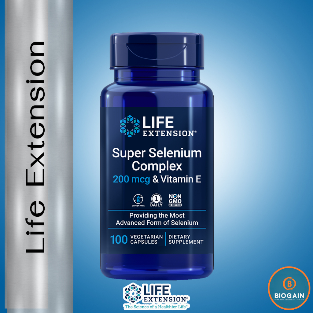 Life Extension Super Selenium Complex 200 mcg / 100 Vegetarian Capsules