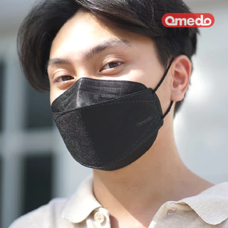 [Official Store]Omedo 3D Medical Face Mask สีดำ มอก.ระดับที่ 2 รูปทรง 3D หนา 3 ชั้น บรรจุ 50 ชิ้น