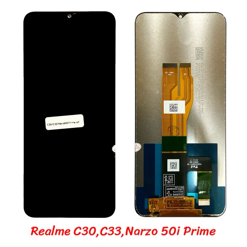 ชุดหน้าจอ Realme C30,C33,Narzo 50i Prime /งานเทียบแท้ จอคุณภาพ สีชัด ทัชง่าย / อะไหล่มือถือ /