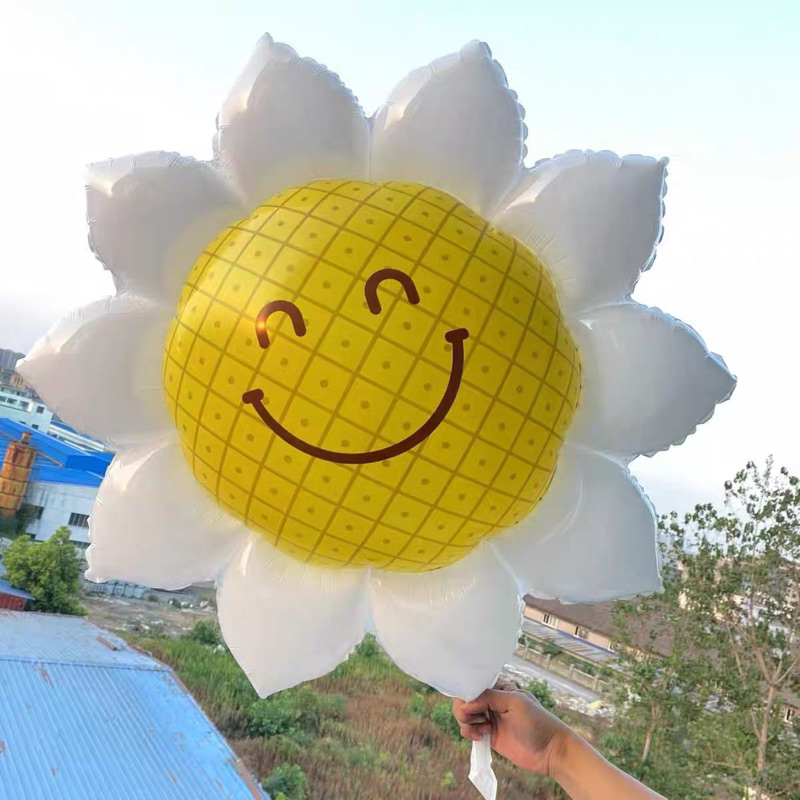 ร้านไทย ลูกโป่ง ดอกเดซี่ ทานตะวัน ขนาดใหญ่ น่ารักมากๆ