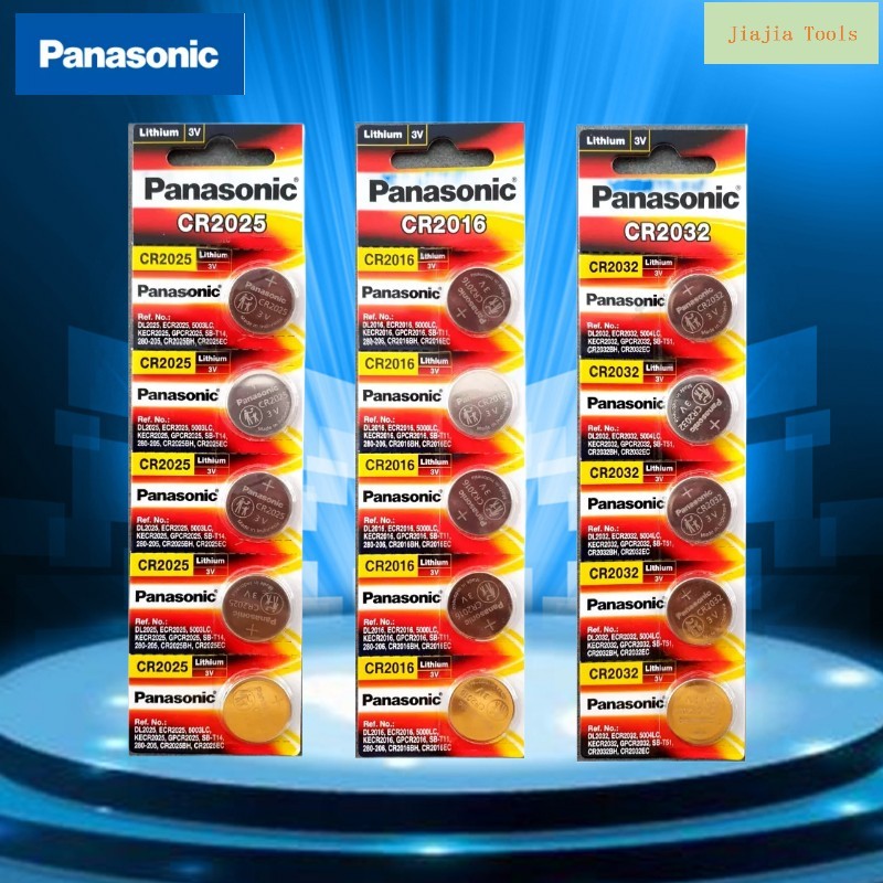 100% Panasonic ถ่านกระดุม CR2016, CR2025, CR2032 พร้อมส่ง