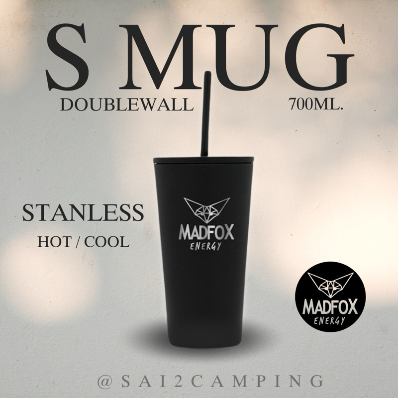 แก้ว madfox S mug พกพาง่าย
