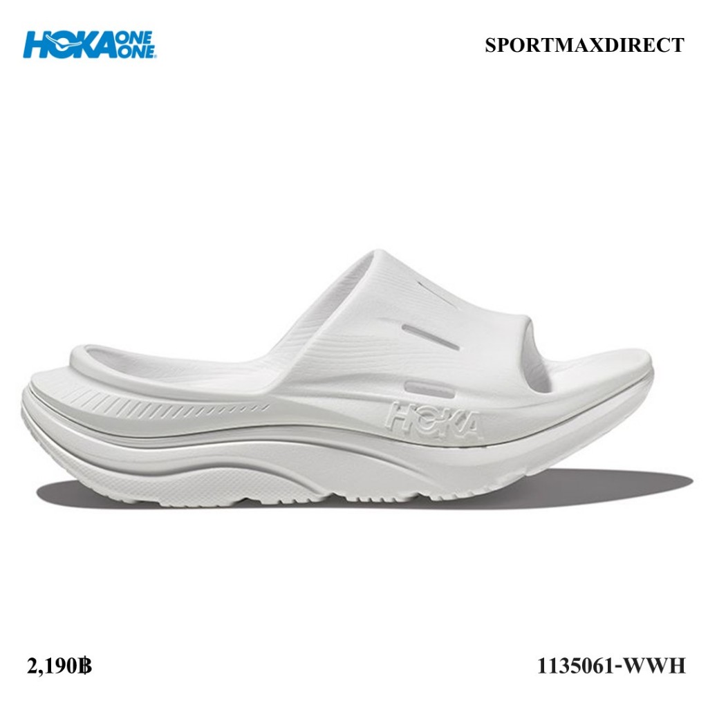 HOKA-ORA RECOVERY SLIDE 3 Unisex รองเท้าแตะ (1135061-WWH)