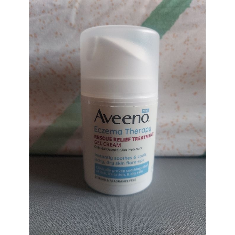 Aveeno Eczema Therapy Rescue Relief Treatment Gel Cream/44 ml.