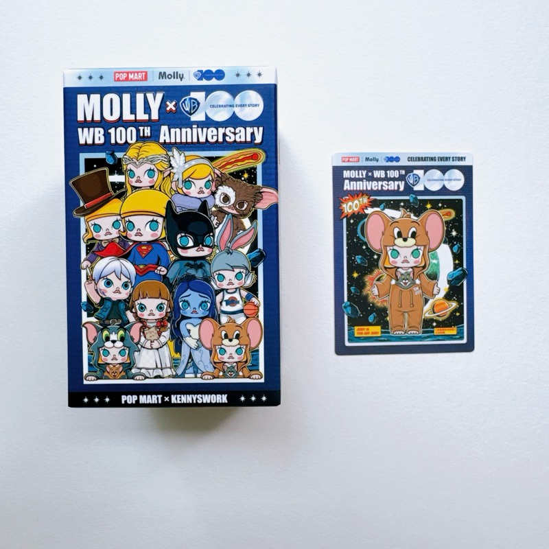Popmart Molly- WB100th Anniversary -Jerry in Tom and Jerry
