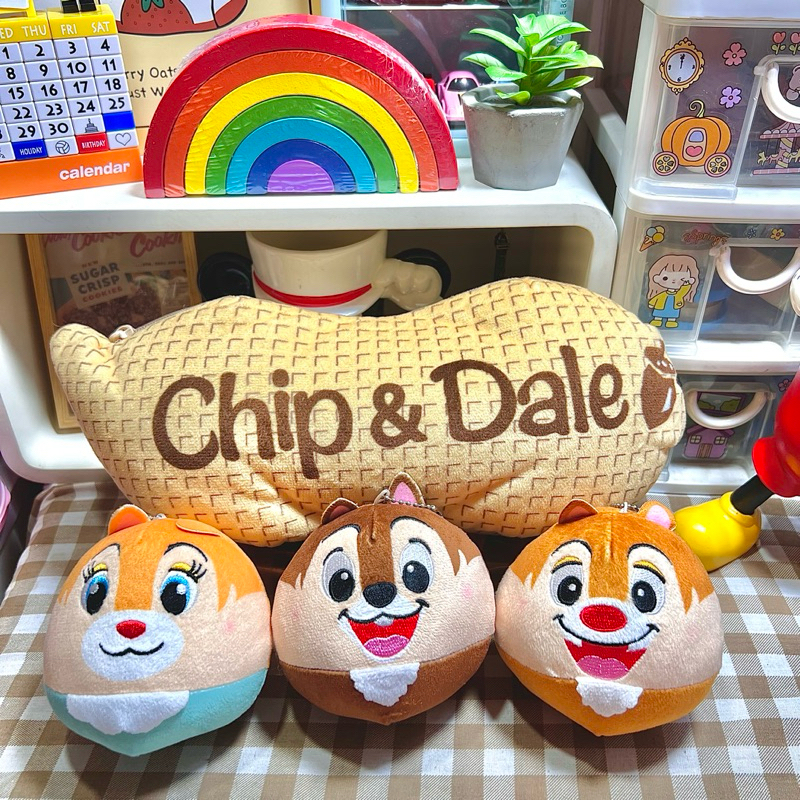 พวงกุญแจตุ๊กตา Chip & Dale 🐿️